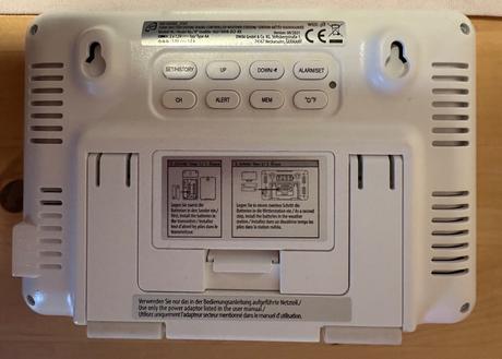 Meteostanice livarno home z lidlu, 