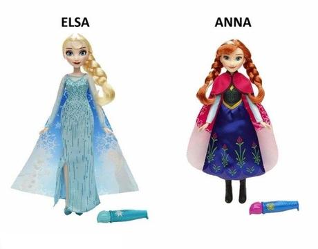 Frozen elsa s vybarvovací sukní,