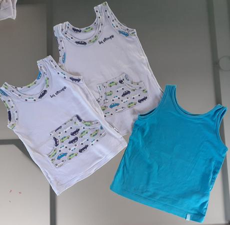 3 ks tílka - vel. 92-98, 92