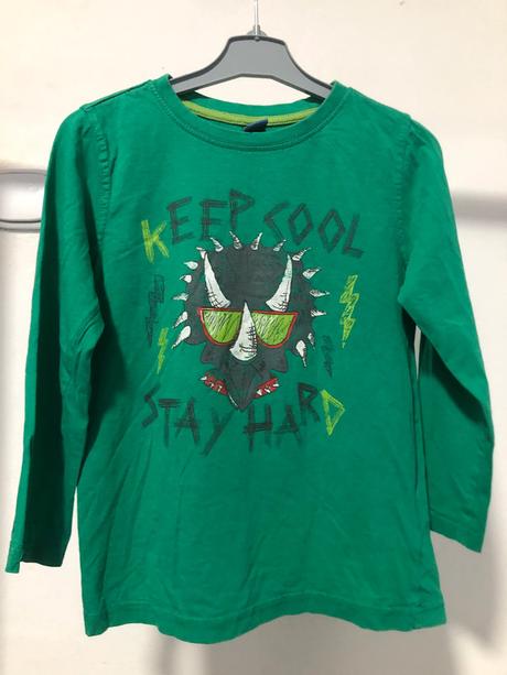 Zelené triko s dinosaurem, 116