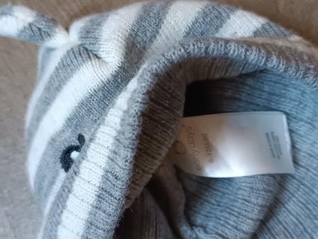 2x dívčí zimní čepice, vel. 80/86, early days,80