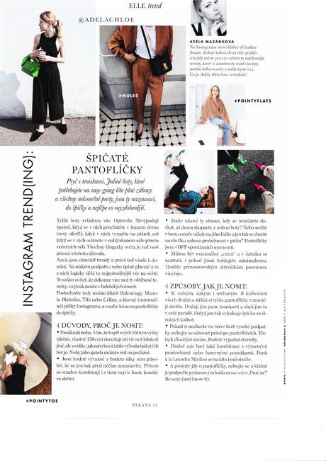 Slippers černé špičaté pantoflíčky 36-37 nazouvací, 36