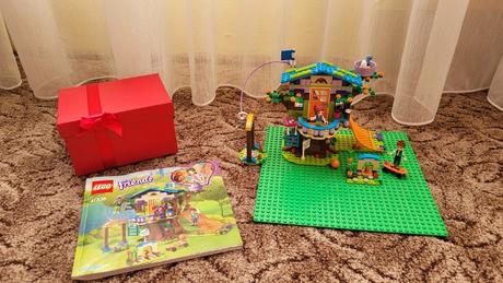 Lego friends 41335 mia a domek na stromě +podložka,