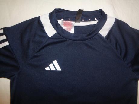 Luxusní funkční tmavomodré tričko adidas 9/10 let, adidas,140