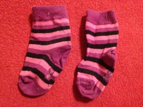 Dívčí ponožky proužky, 19