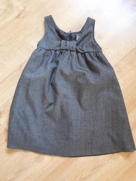 Peckovní jakoby tvídová šatovka, zara,110