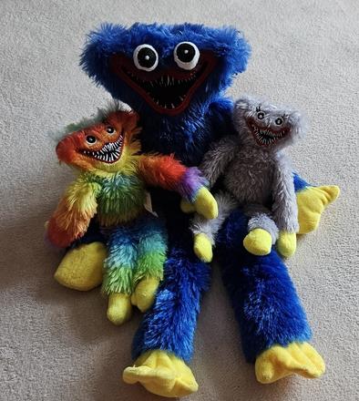 Plyšové hračky, příšerky huggy wuggy,