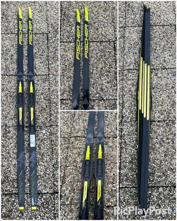 Dětské běžky fisher twin race skin 157 cm, fisher