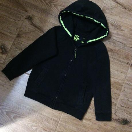 Bavlněná mikina na zip, matalan,110