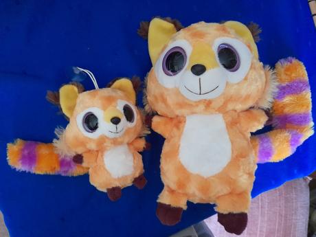 Plyšáci, plyšák,lemur,liška, 