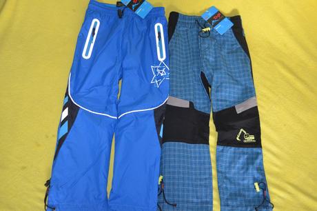 2x jarní kalhoty v.98,104 kugo, kugo,98 / 104