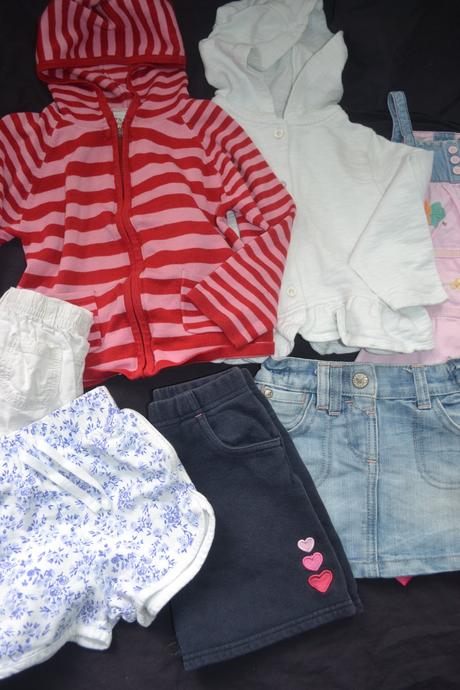 11 x dívčí oblečení next,na 1-3 r., 86–98