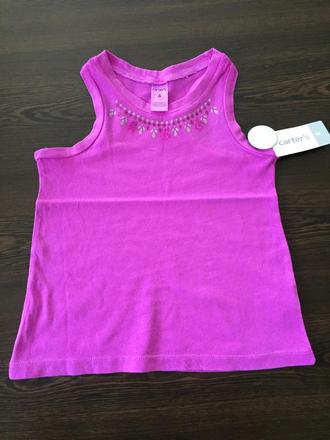 Carters neon fialkové tilko, carter's,104