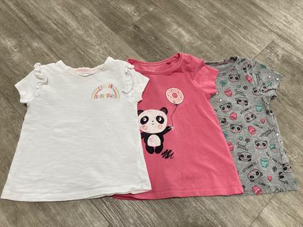 Trička 3ks, lupilu,104