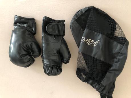Dětské boxerské rukavice černé jako,