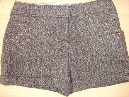 Teplejšie šortky k pančuchám f&f - nenosené, f&f,152