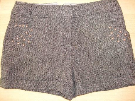 Teplejšie šortky k pančuchám f&f - nenosené, f&f,152