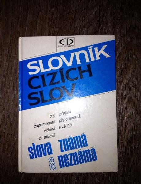 Kniha slovník cizích slov, 