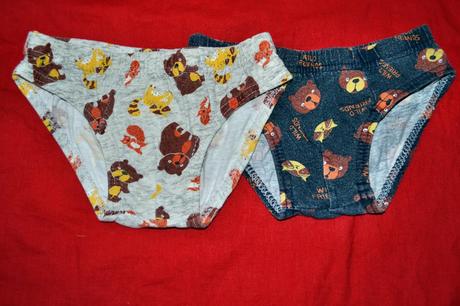 2x boxerky bavlněné 98/104, 98