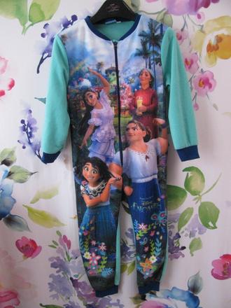 Dívčí fleecový overal na spaní encanto, disney,116