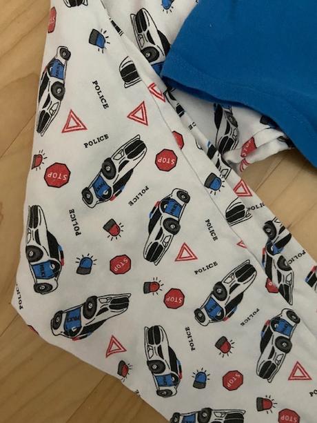 Chlapecké pyžamo "police", sinsay,128