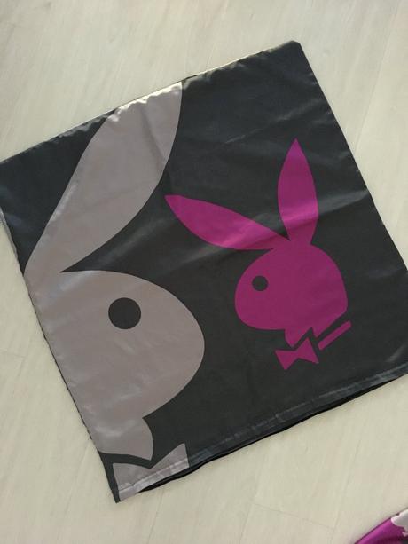 Licenční saténové povlečení playboy + polštář, 