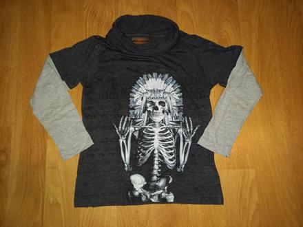 Tričko apache skeleton urban outlaws, 140