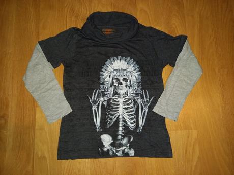 Tričko apache skeleton urban outlaws, 140