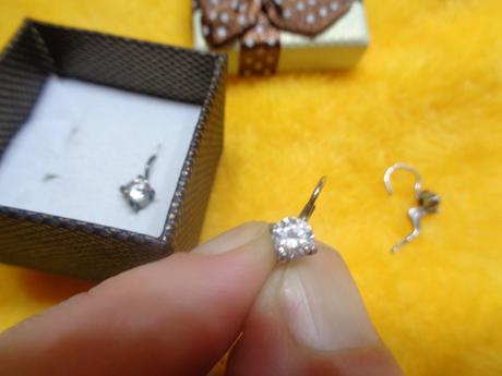 Dětské náušnice stříbro, 