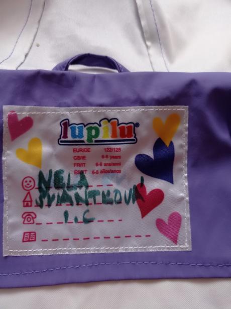 Bunda nepromokavá do deště 122/128 lupilu, lupilu,122