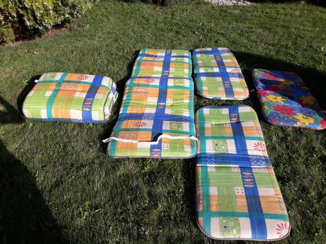 Polstare na venkovni lehatka,