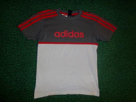 Bavlněné tričko adidas, adidas,128
