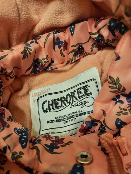 Kytičková zimní bunda, cherokee,98