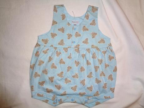 Kouzelný medvídkový letní overal, baby club,68