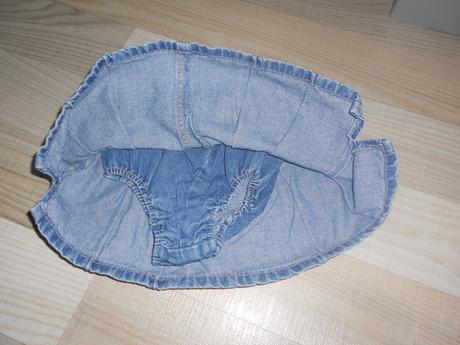 Riflová sukýnka, ladybird,80