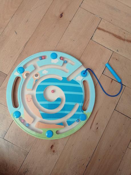 Dřevěné bludiště magnetické, 