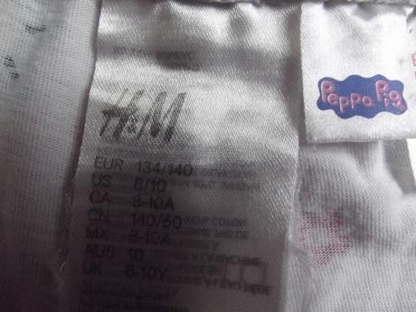 Pyžamo v.134/140, h&m,134