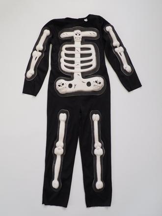 Kostým kostlivec vel 128 - 140,