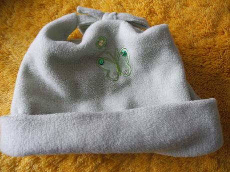 Fleesová čepice a šála, 