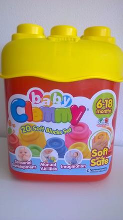 Clementoni clemmy baby-20ks 6-18mes-top stav,