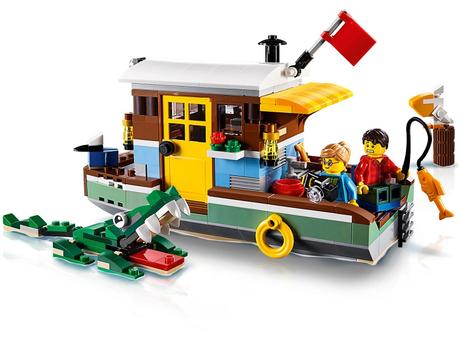 Lego creator 31093 říční hausbót, 
