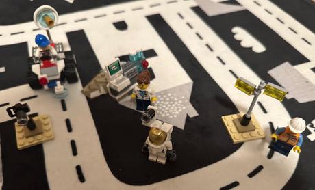 Lego city 60077 kosmonauti startovací sada, 