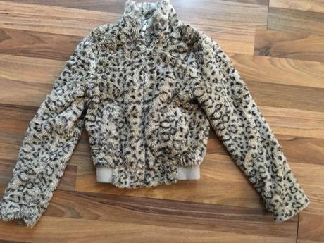 Leopardí bunda/kožíšek , vel 134/140, lindex, lindex,134