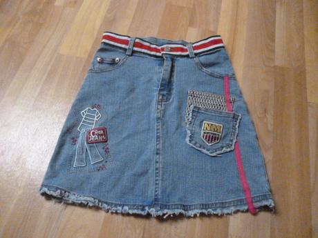 Elastická riflová bunda 9 l, 134