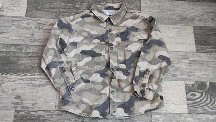 Bundička/košile rifl.maskáč, zara,110