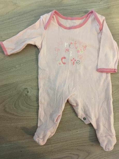 Růžový overal pretty & cute, george,50