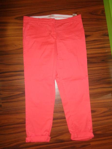 Krásné meruňkové kalhoty, xl