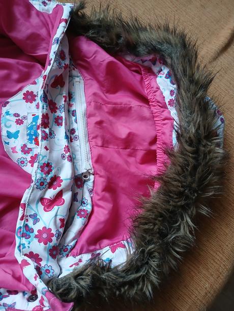 Dívčí lyžařská zimní bunda, lewro,158