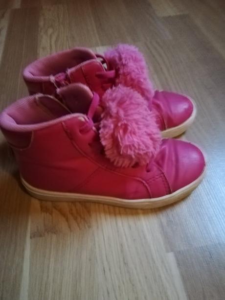 Boty dívčí s bambulkami vel.29., 29