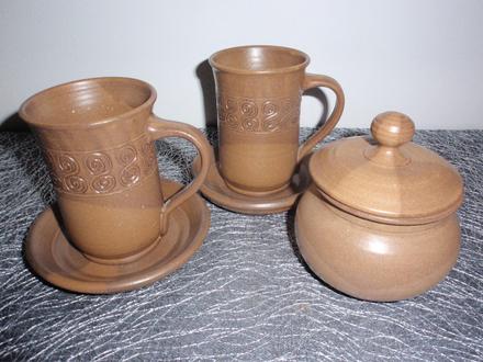 Cukřenka-2x hrnek s podšálkem (6 kusů), 